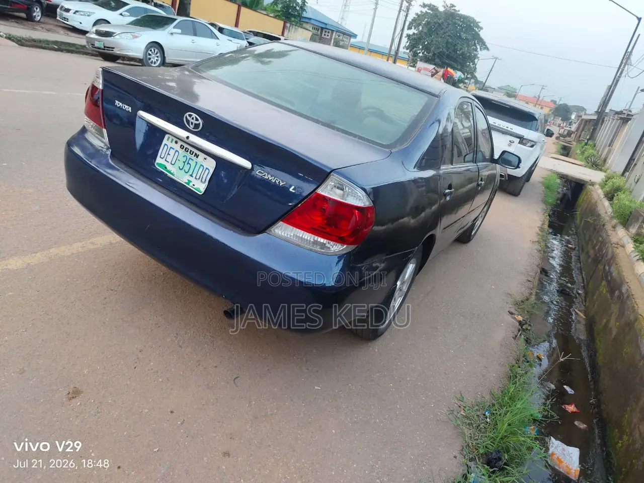 Toyota Camry 2004 Blue