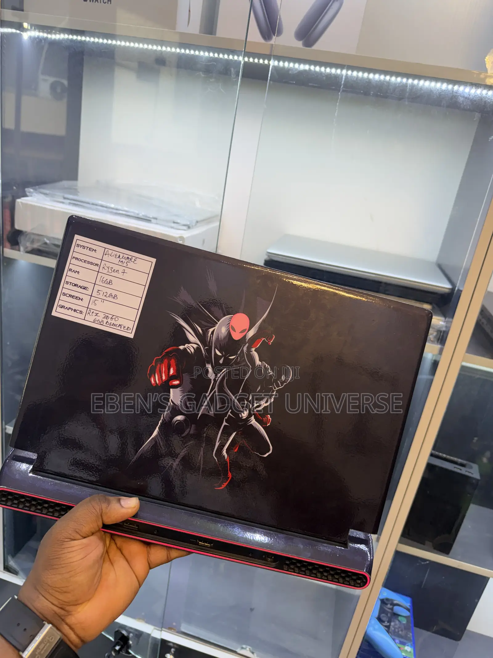 Laptop Alienware M15 16GB AMD Ryzen 7 SSD 512GB