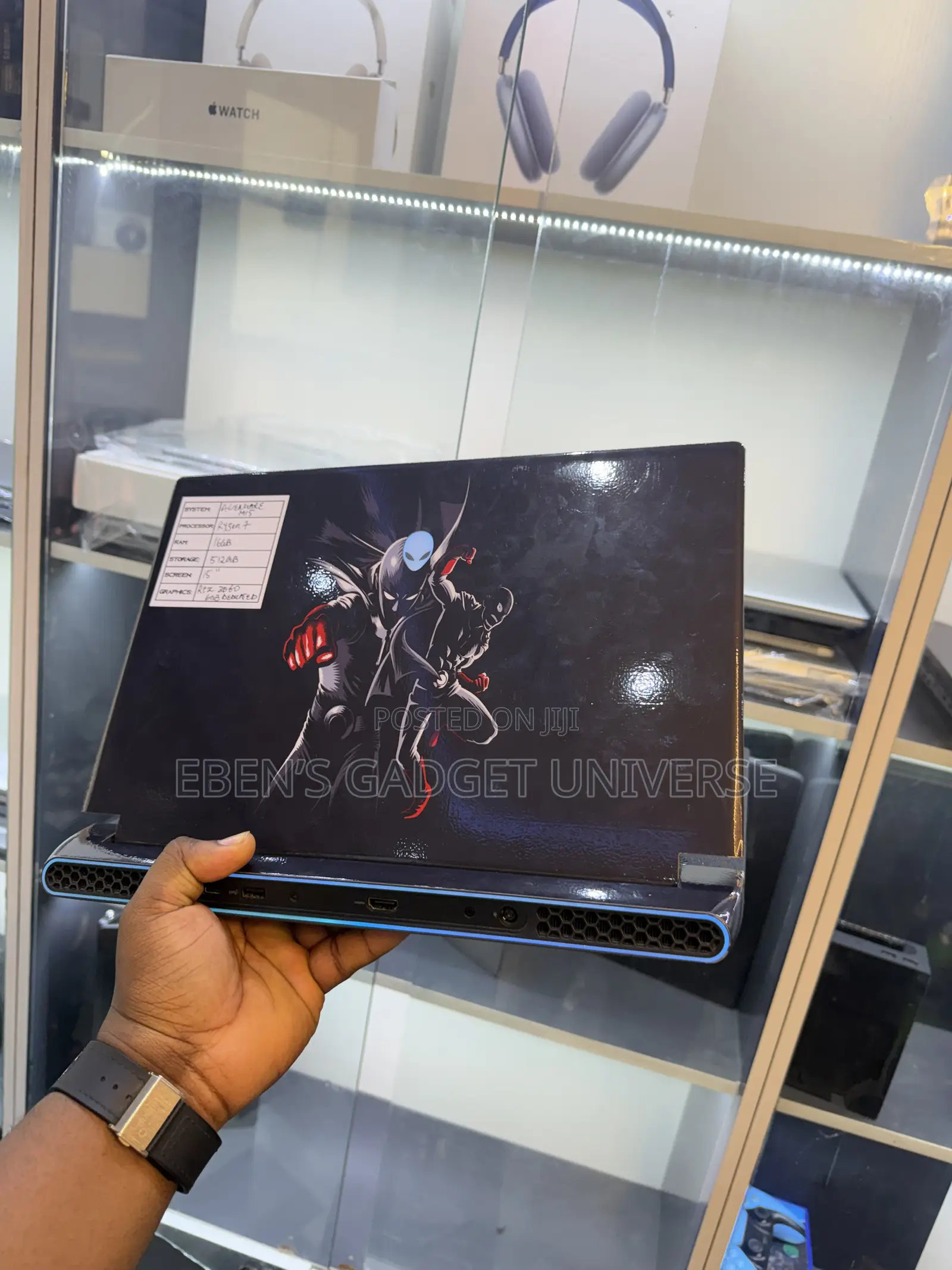 Laptop Alienware M15 16GB AMD Ryzen 7 SSD 512GB