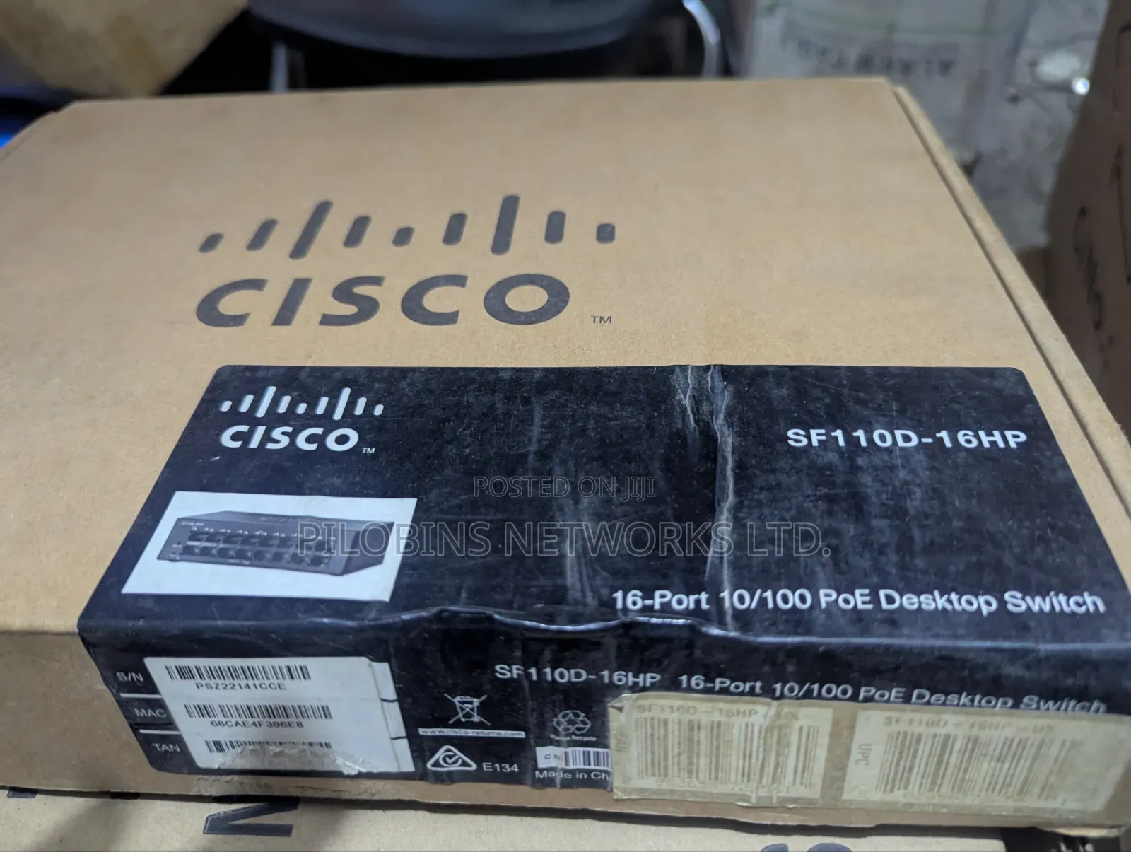 Cisco 16ports 10/100 PoE Switch