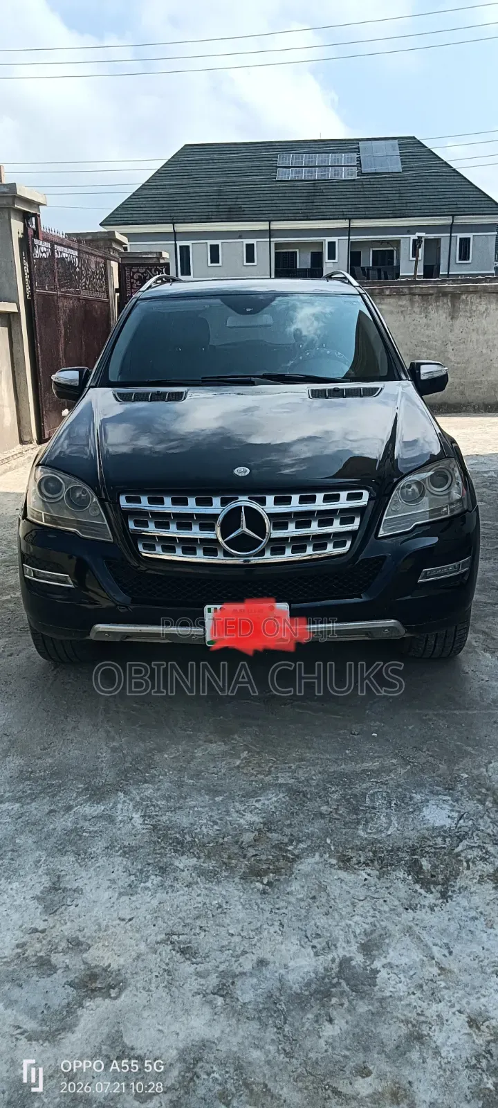 Mercedes-Benz M Class 2010 Black