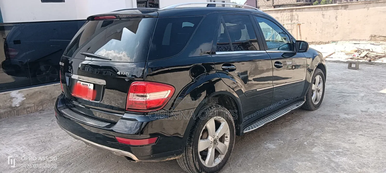 Mercedes-Benz M Class 2010 Black