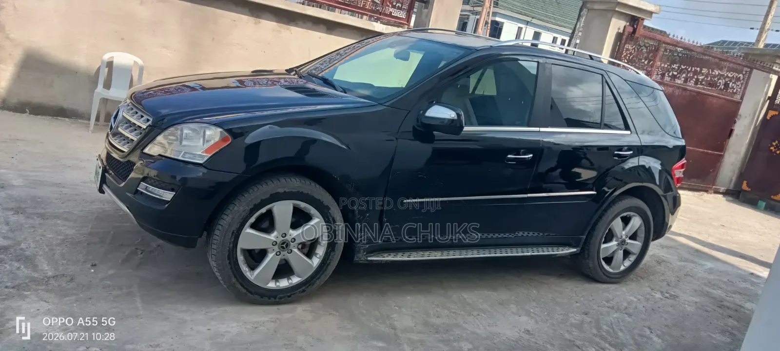 Mercedes-Benz M Class 2010 Black