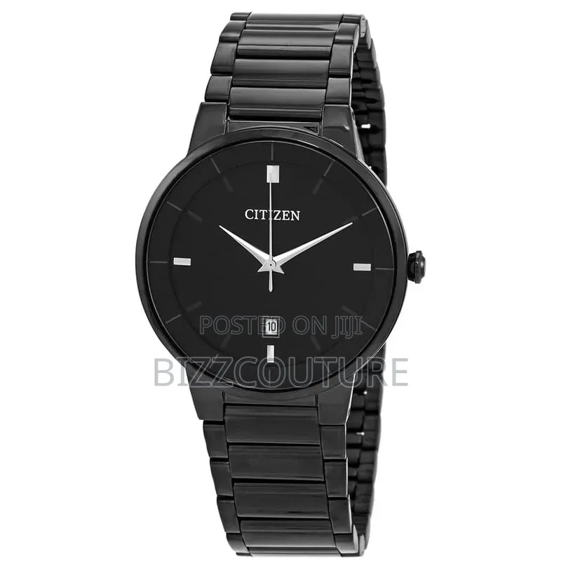 ORIGINAL Citizen Black Dial Men's Watch 100% AUTHENTIC GUARANTEED