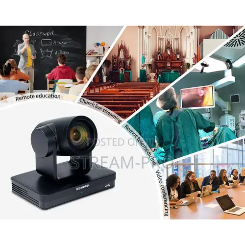 FeelWorld UHD SDI/HDMI PTZ Camera With 12x Optical Zoom