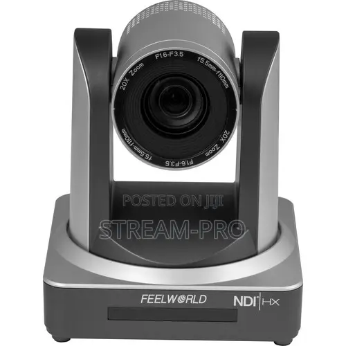 FeelWorld NDI20X NDI PoE PTZ Camera With 20x Optical Zoom