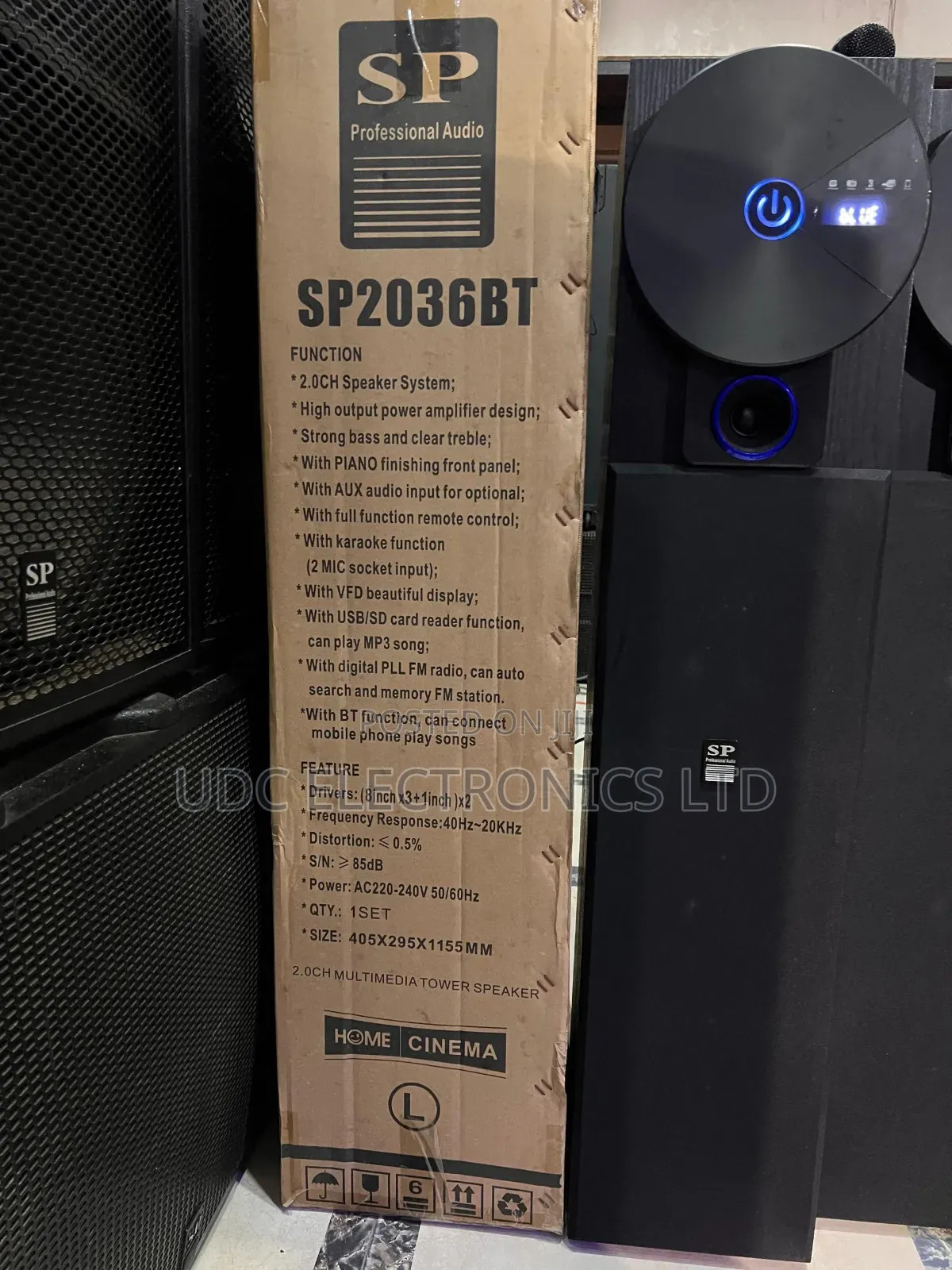 Sound Prince SP2036BT Giant Super Bass Tower Speakers