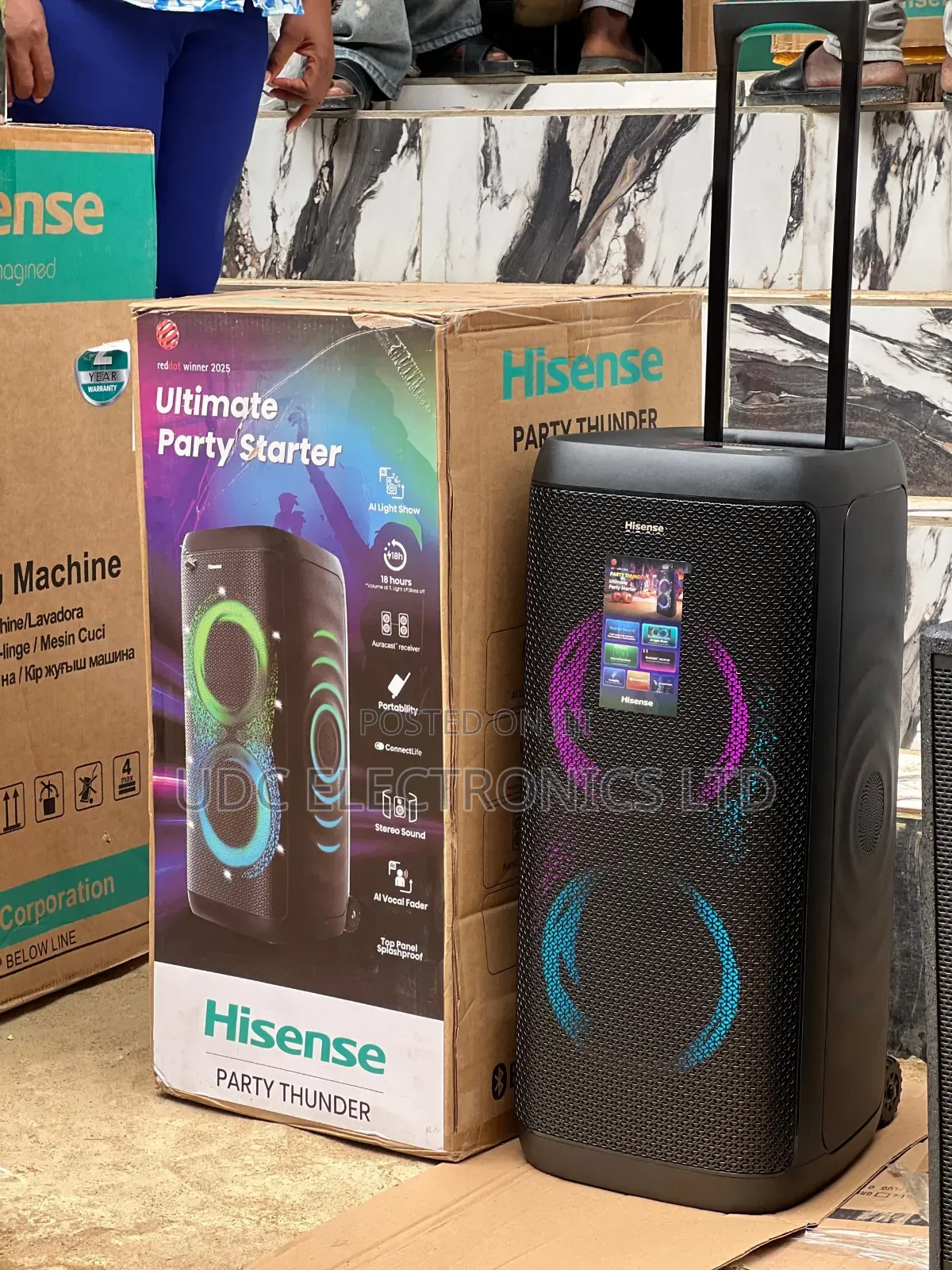 Hisense 620w Ultimate Party Speaker (Heavy Bass)