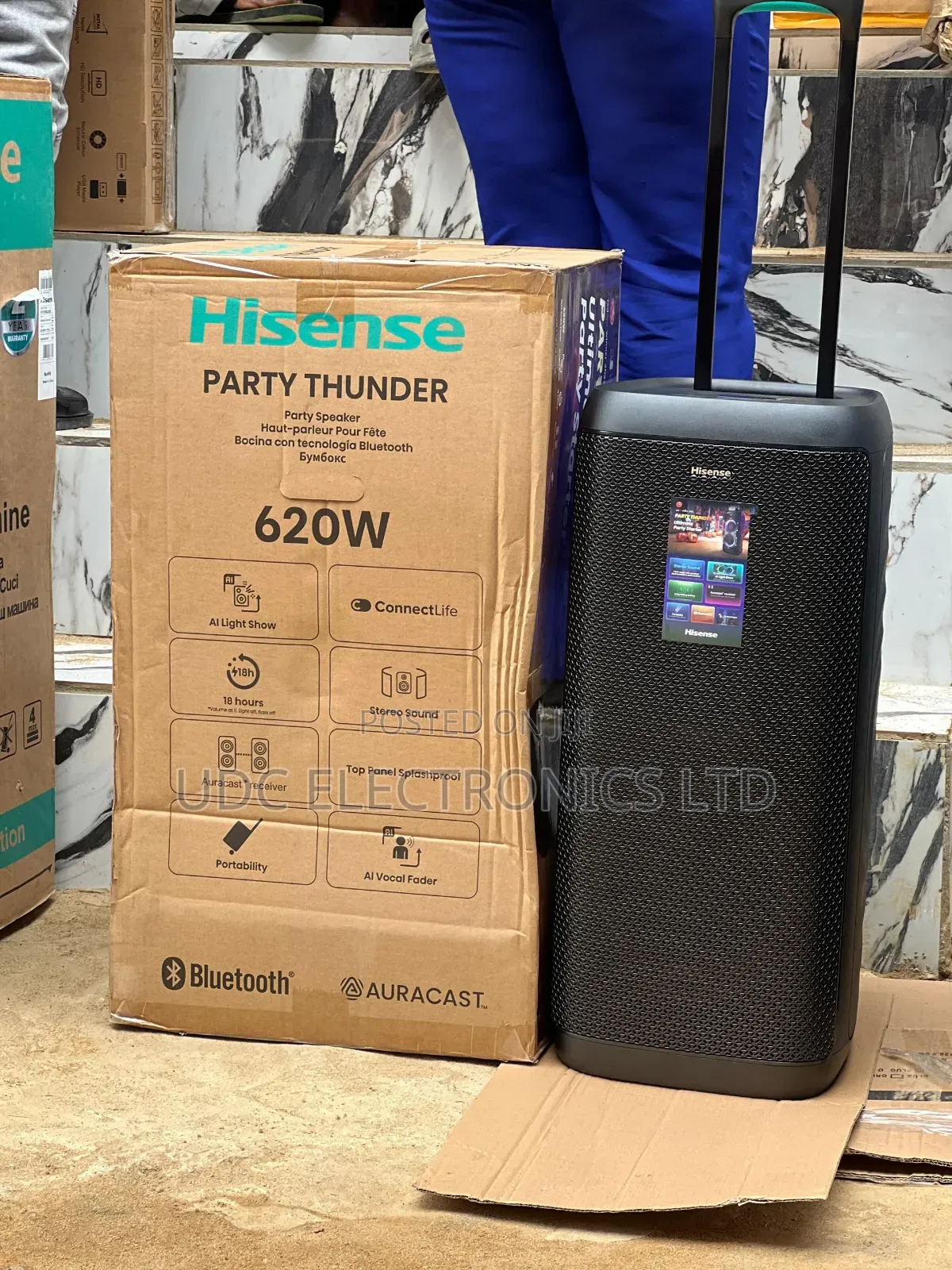 Hisense 620w Ultimate Party Speaker (Heavy Bass)