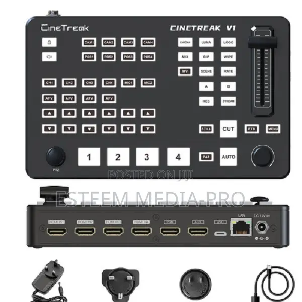 CineTreak V1 (5059718989676) 4-Channel HDMI Video Switcher