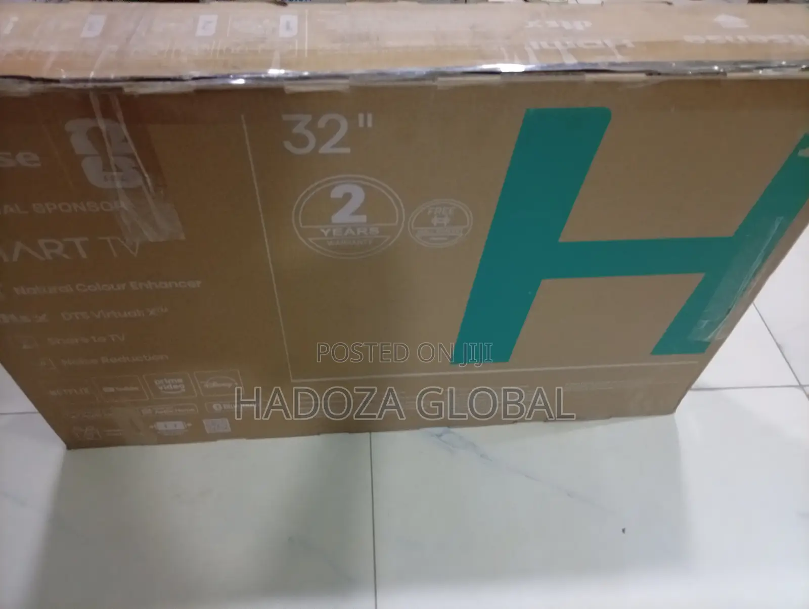 Hisense 32 Inch HD Ready Television With Modern Slim Design
