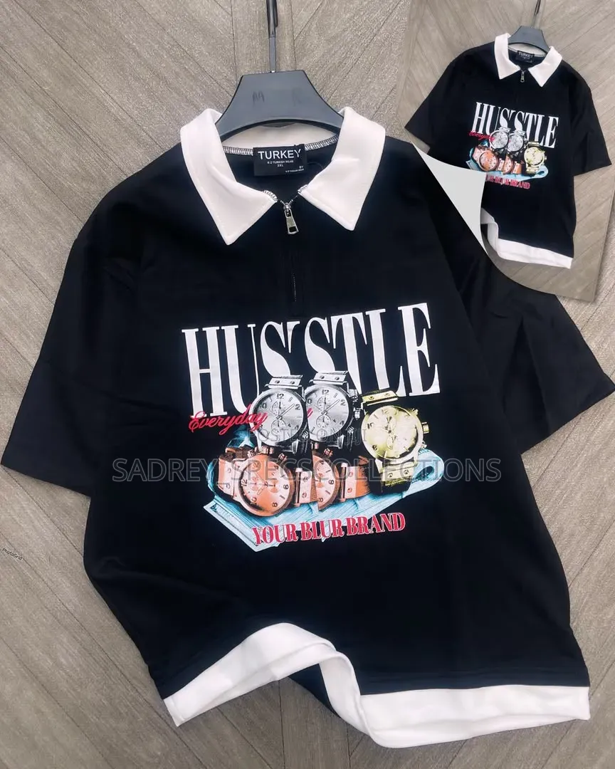 Quality London Design T-Shirt. And Hustle Tshirts for Men