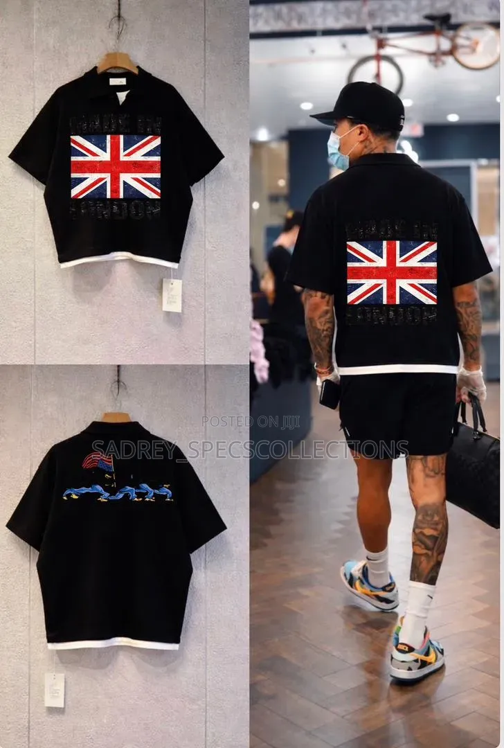 Quality London Design T-Shirt. And Hustle Tshirts for Men