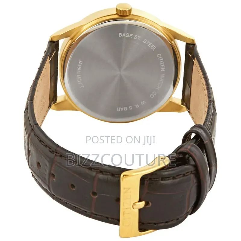 ORIGINAL Citizen Quartz Black Dial Watch. 100% Authentic Guaranteed