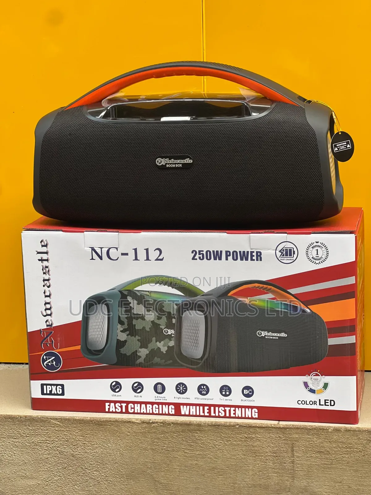 Newcastle NC-112 Mega Bass Rechargeable Bluetooth Speaker