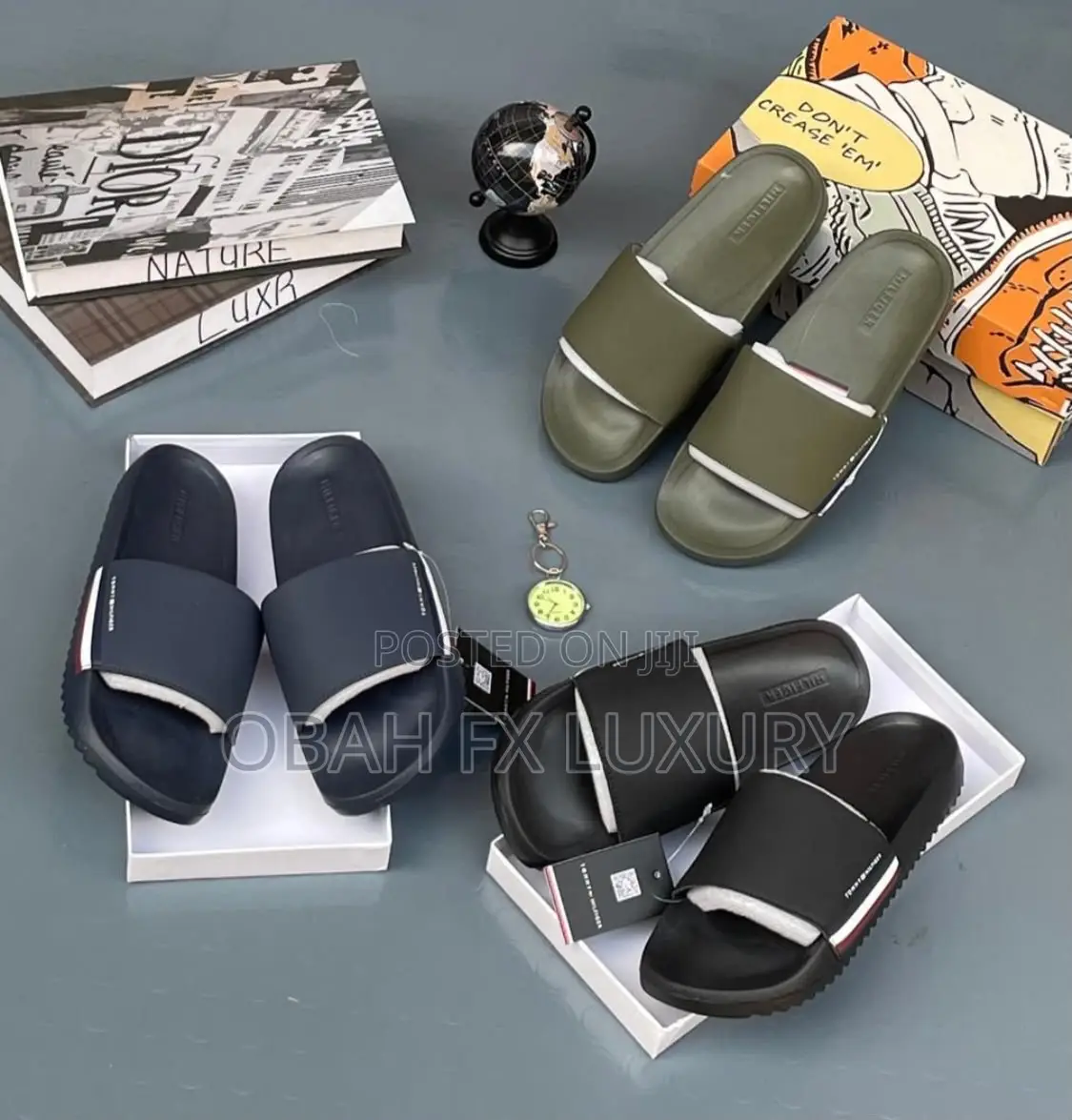 Tommy Slides Top Quality Available in Store