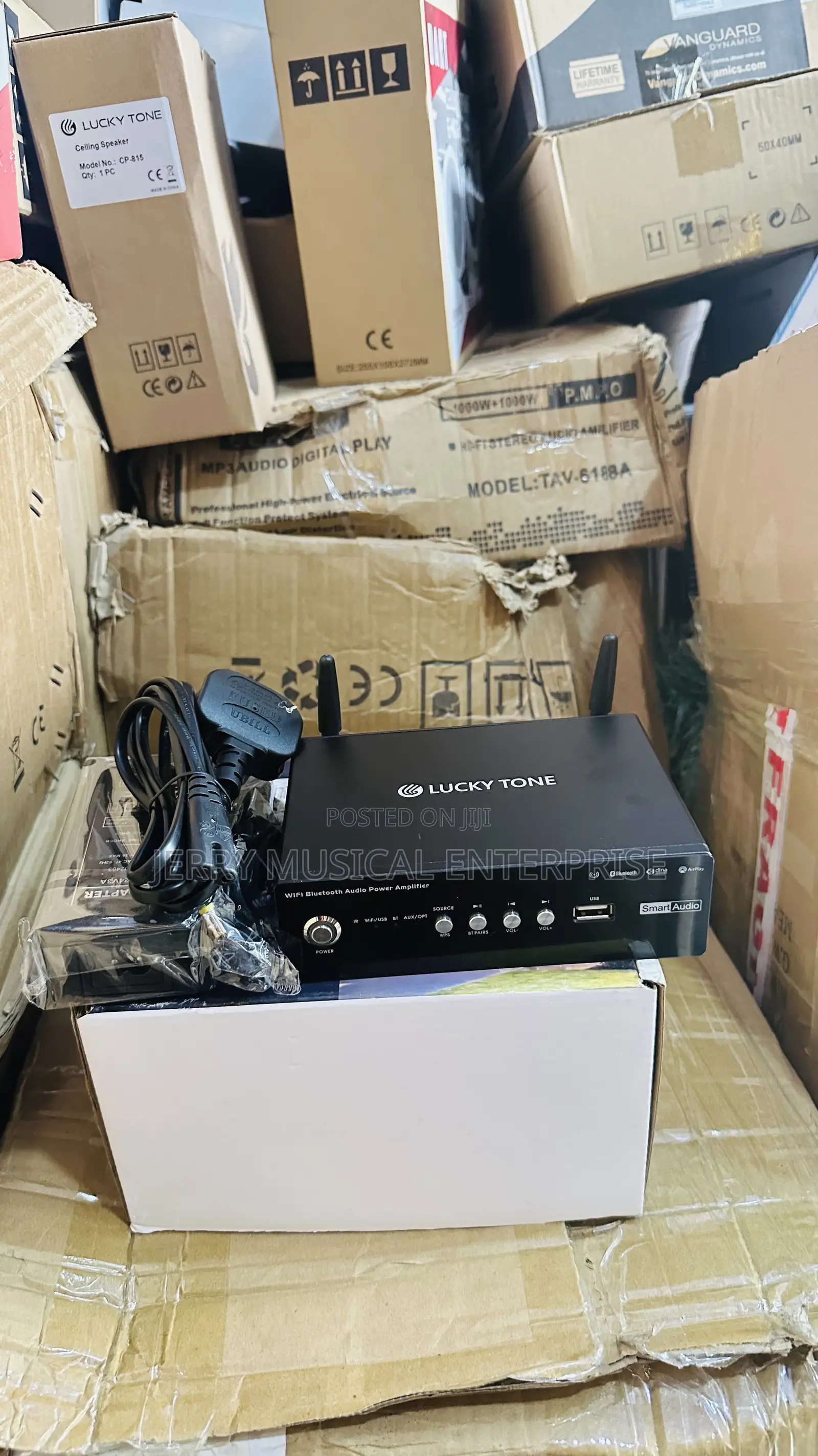 Network Wireless Amplifer for Ceiling Speakers