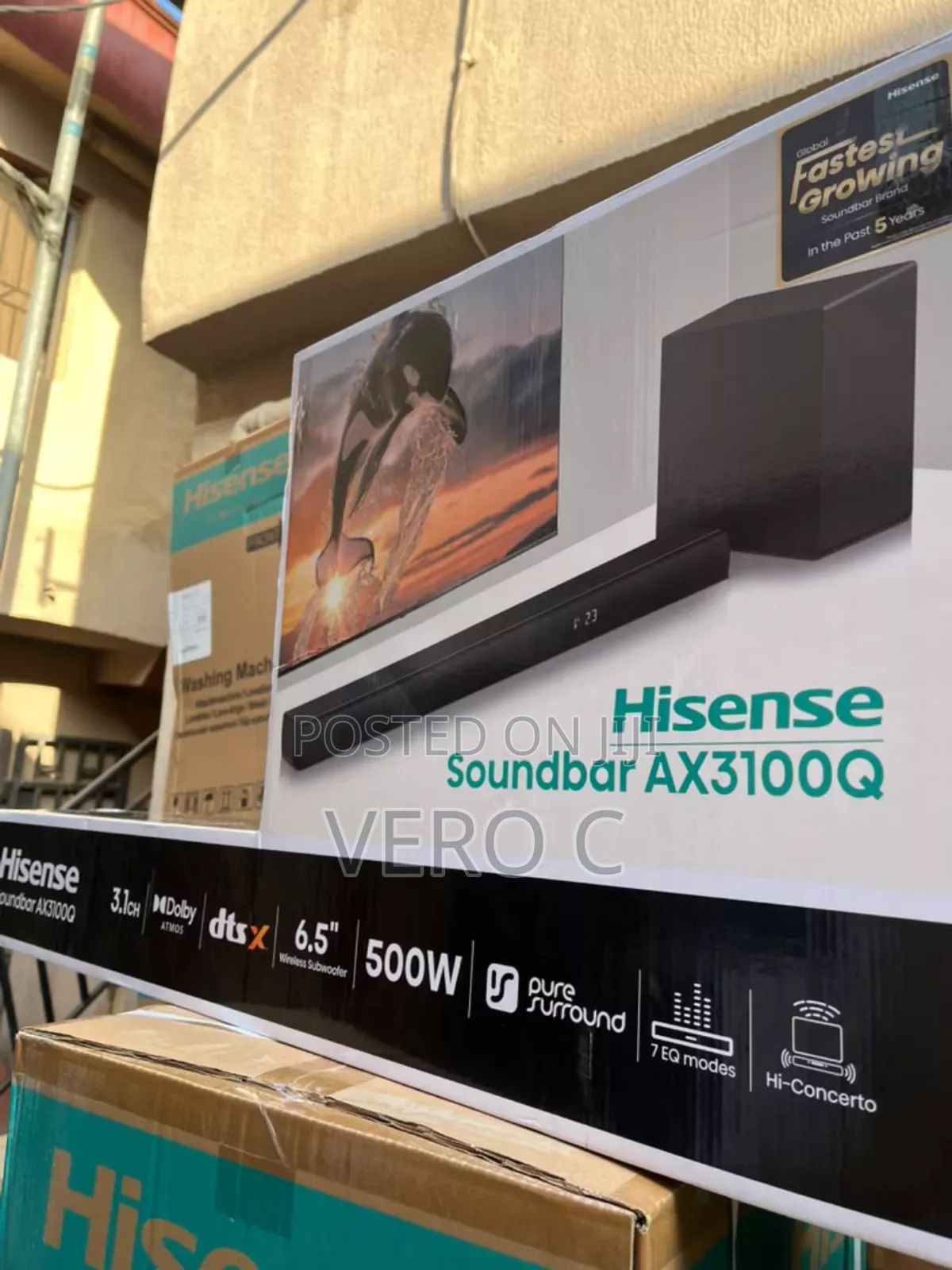 Original Hisence 500w Spund Bar