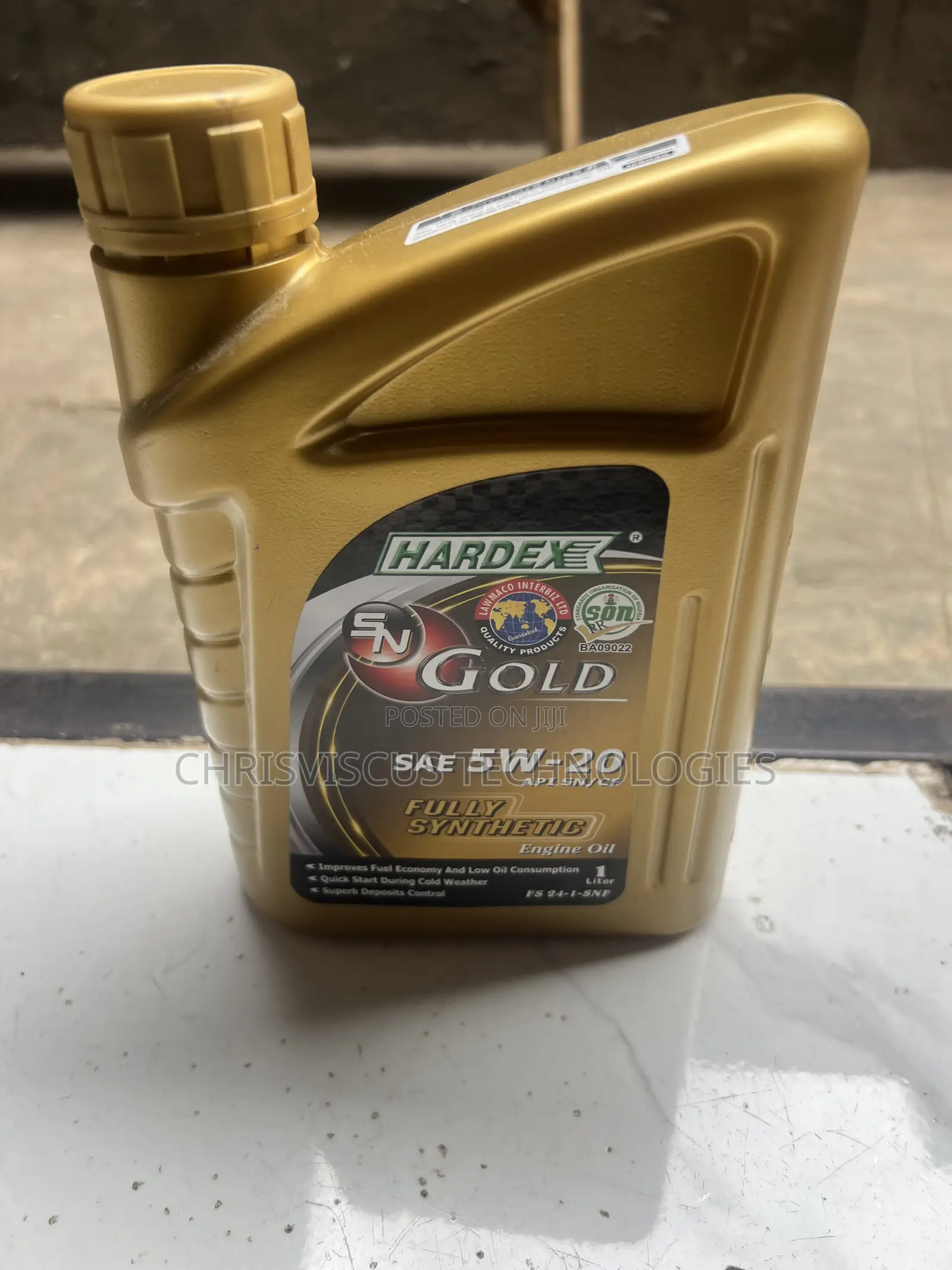 1liter HARDEX GOLD Oil