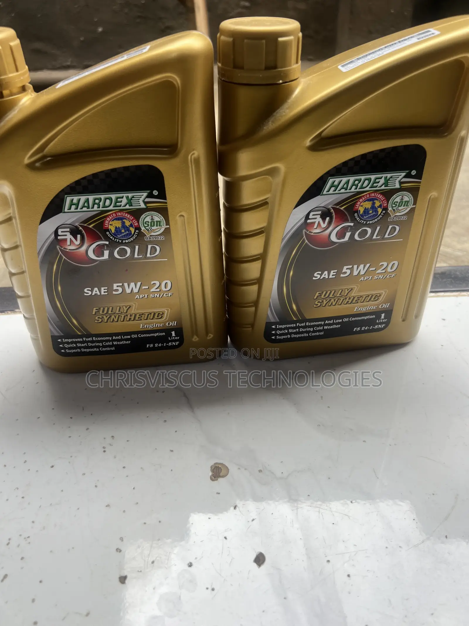 1liter HARDEX GOLD Oil