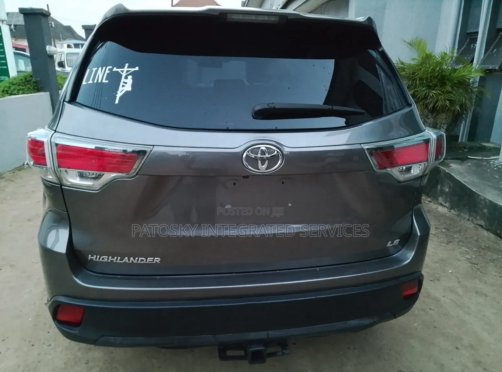 Toyota Highlander 2016 Gray