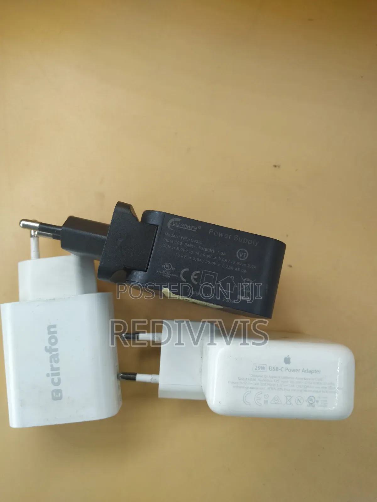 Original Fast Chargers: Apple, Cirafon ULLPOWER