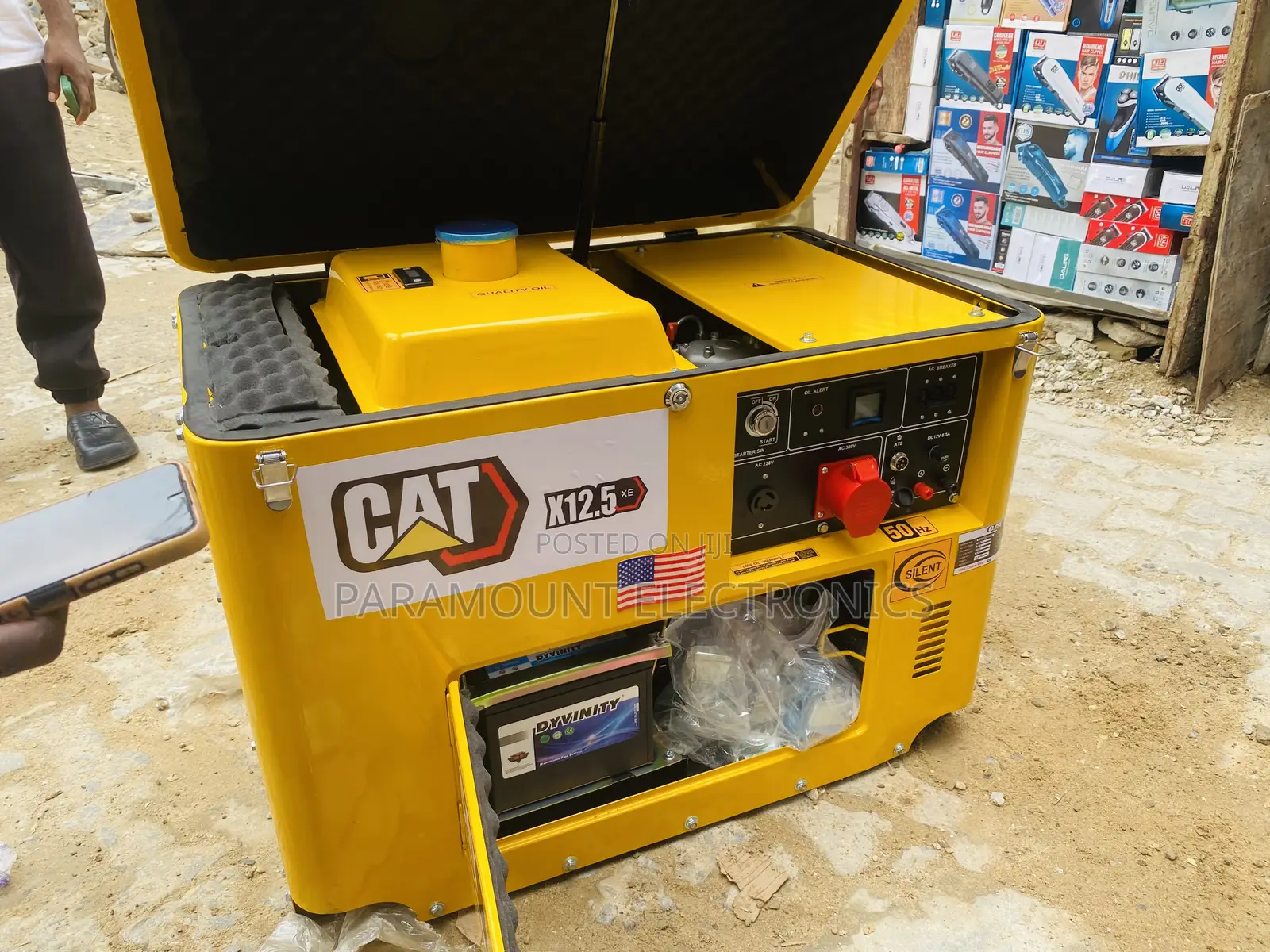 12.5kva Soundproof Cat Diesel Generator