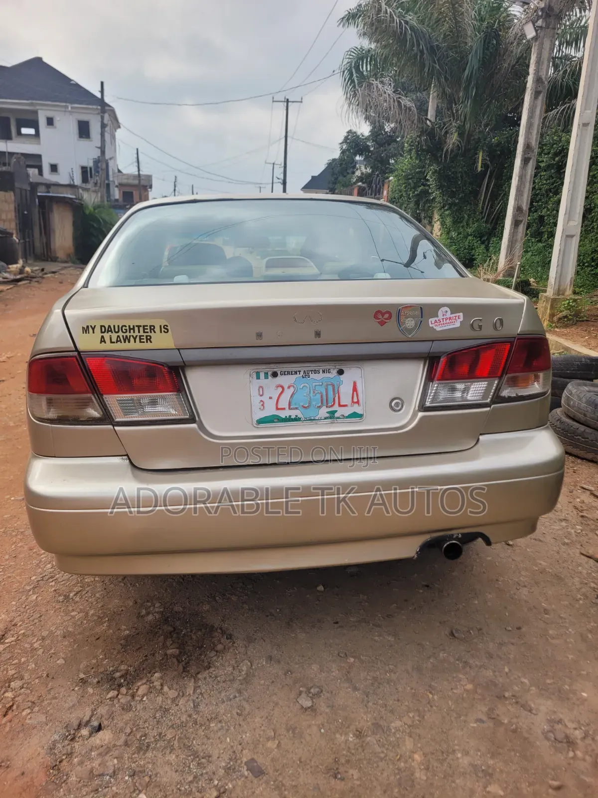 Infiniti G 2002 Gold