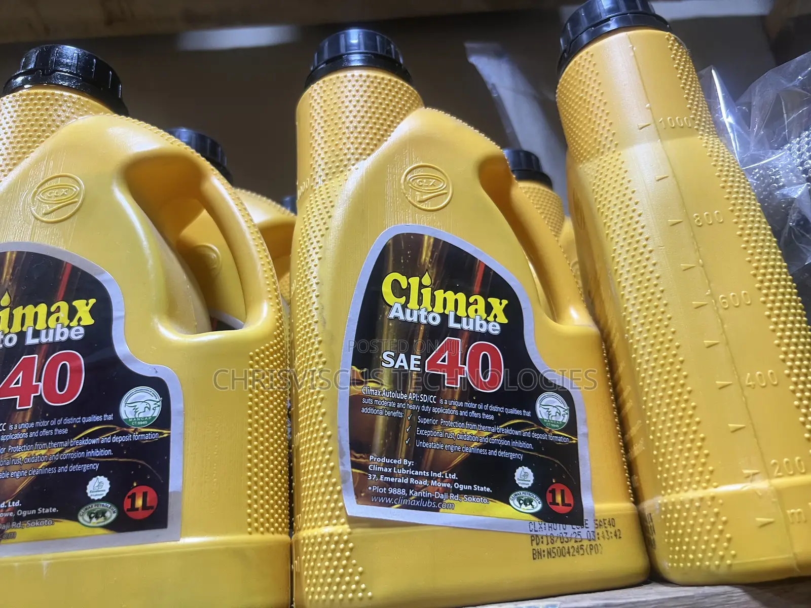 1liter CLIMAX Oil