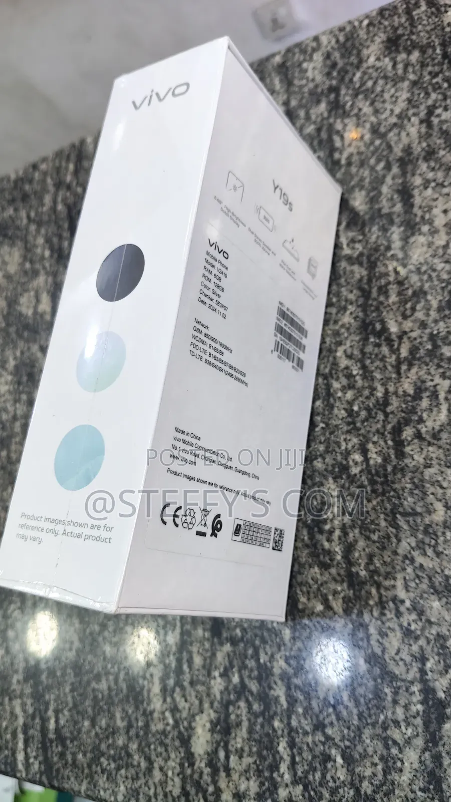 New Vivo Y19s 128 GB Blue