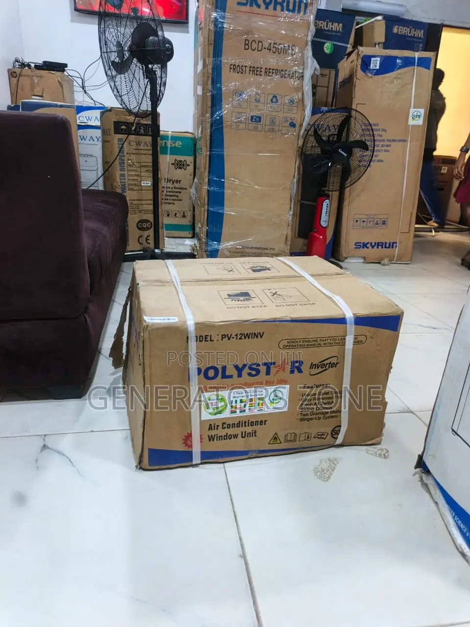 Polystar Compact Window Air Conditioner 1.5HP
