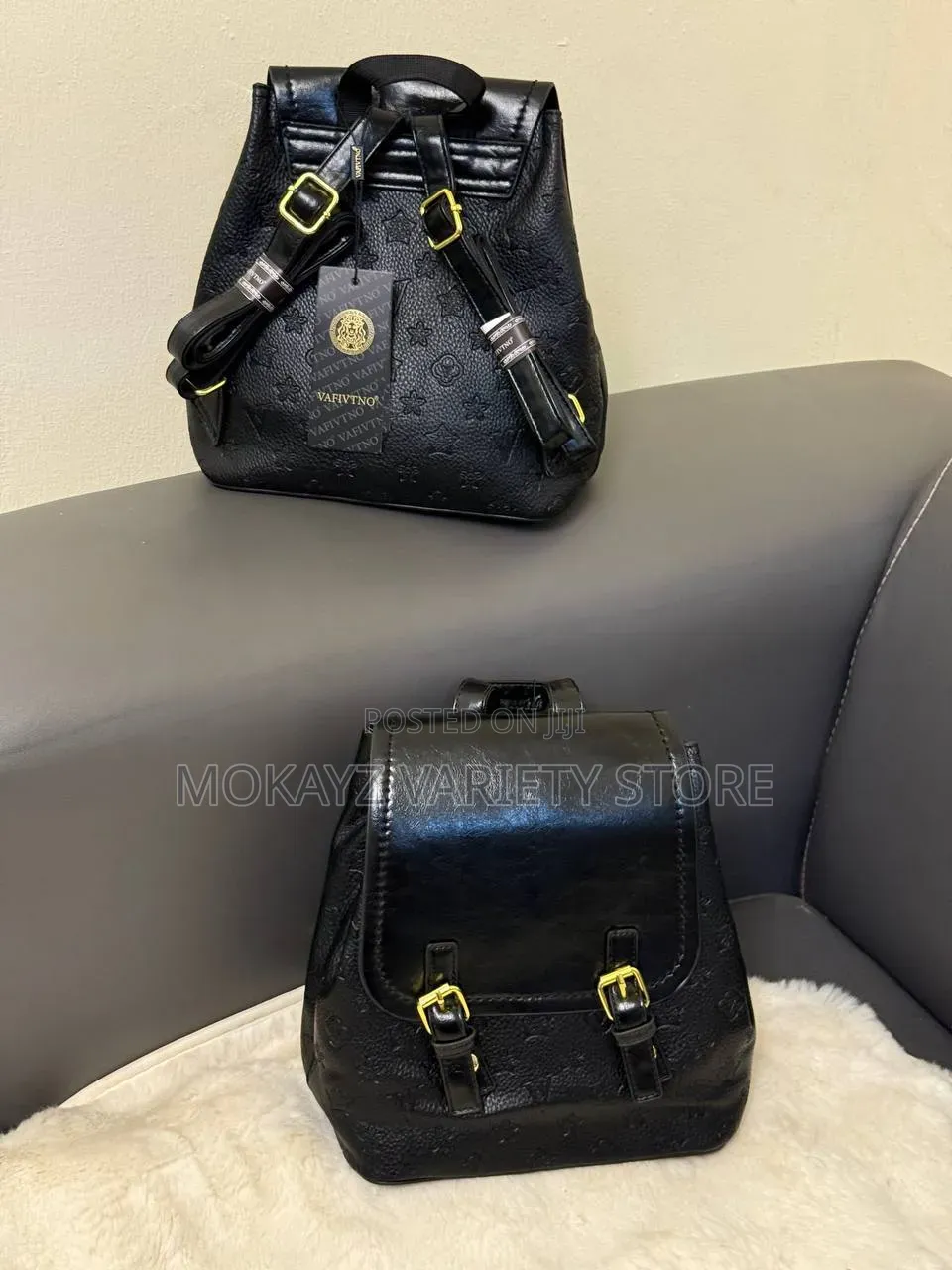 Pure Leather Unisex Fancy Backpack Bag