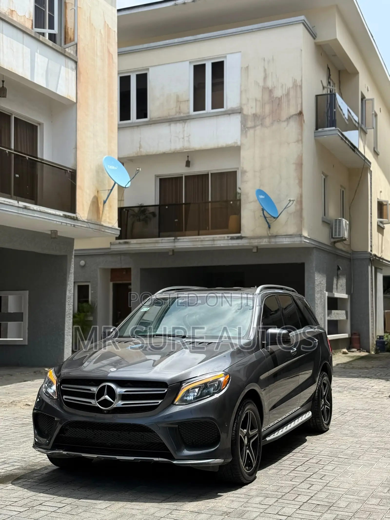 Mercedes-Benz GLE-Class GLE 350 2017 Gray