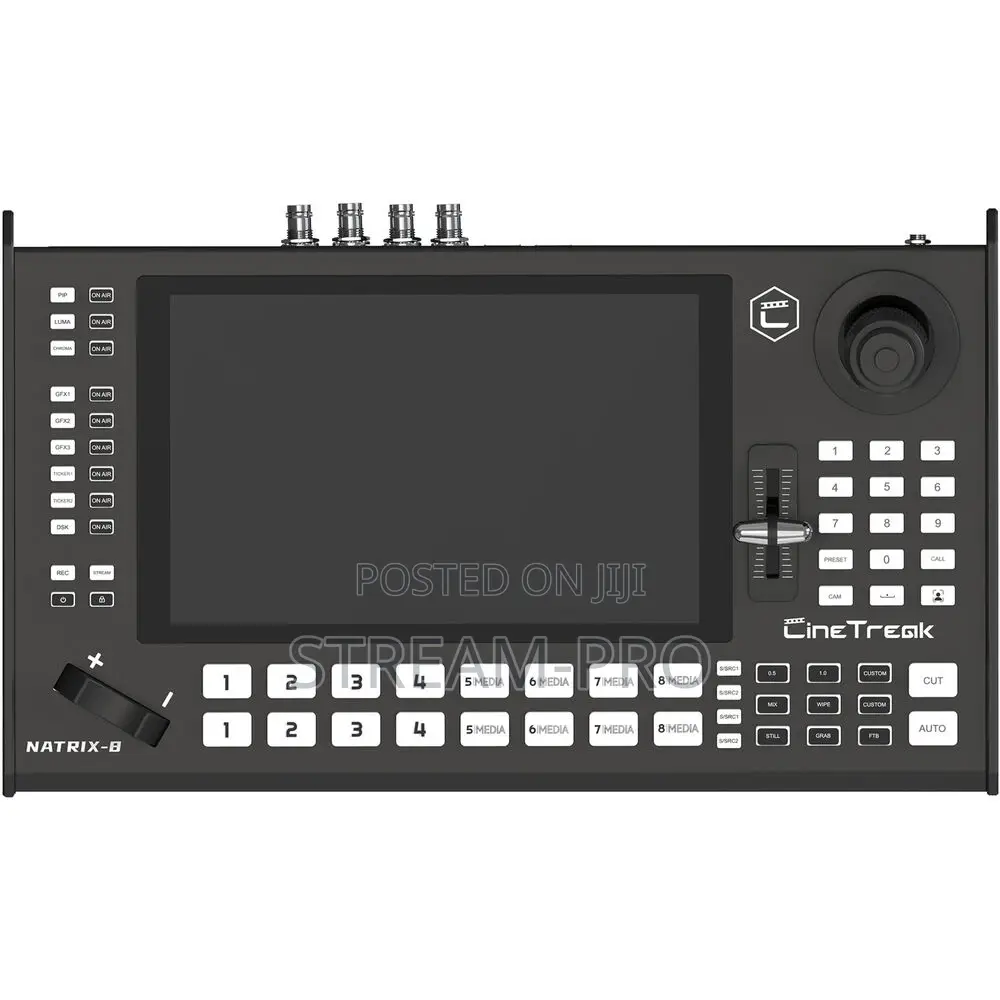 CineTreak Natrix 8-Channel ISO Recording Live Streaming Video Mixer