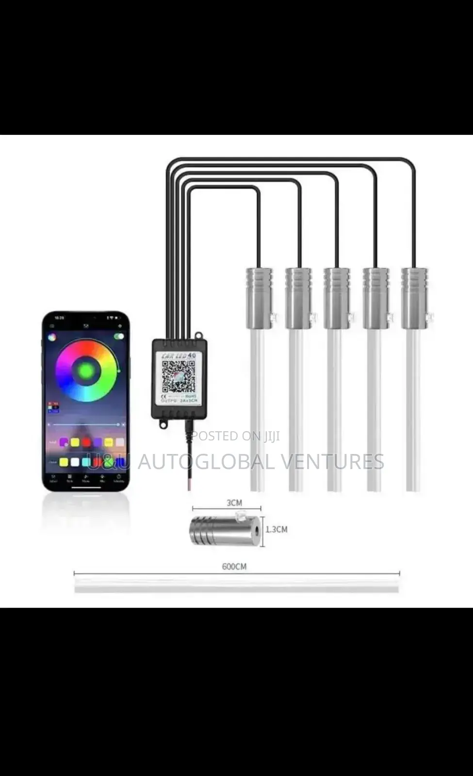 5in1 Car Interior Ambient Light