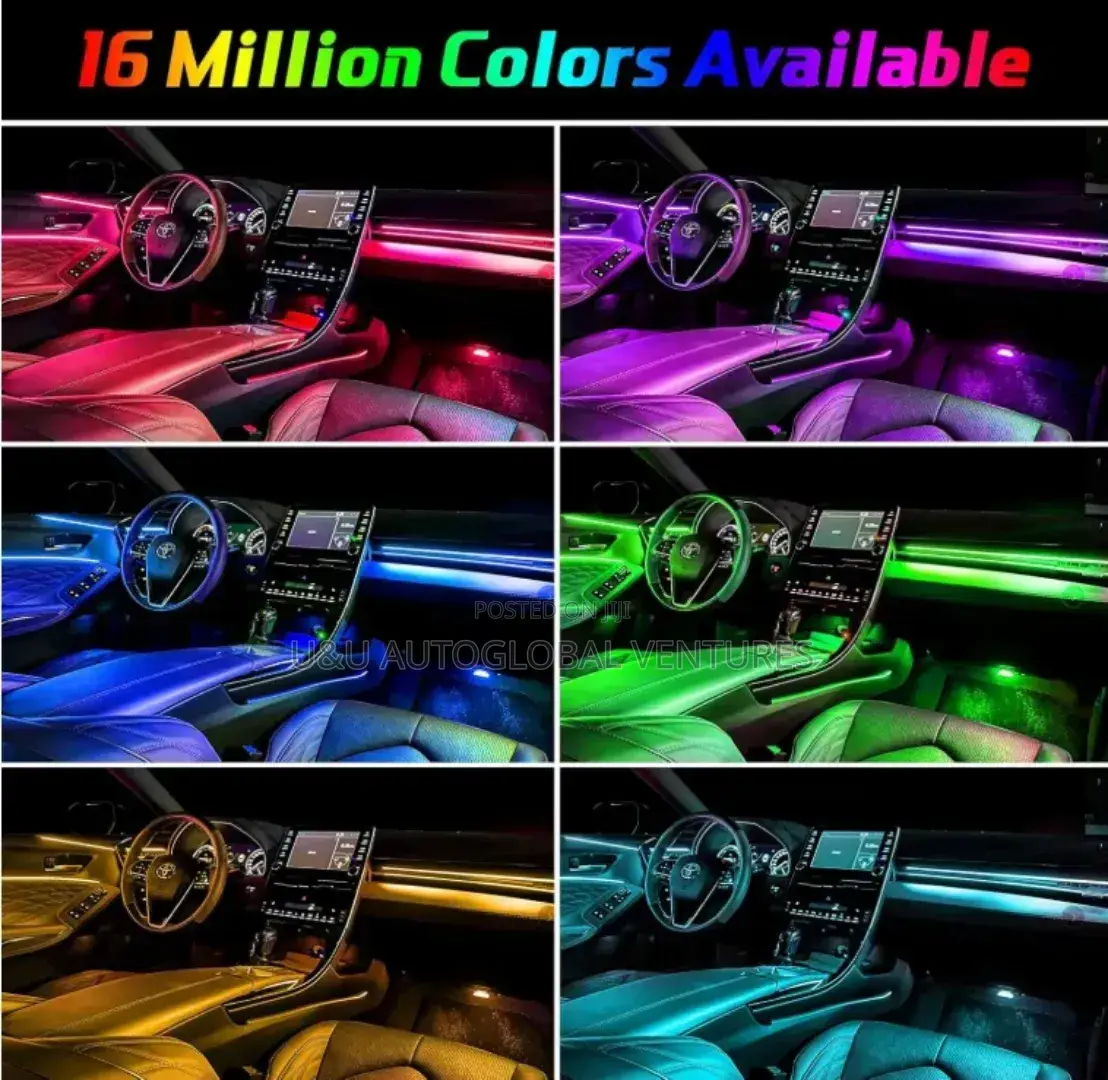 5in1 Car Interior Ambient Light