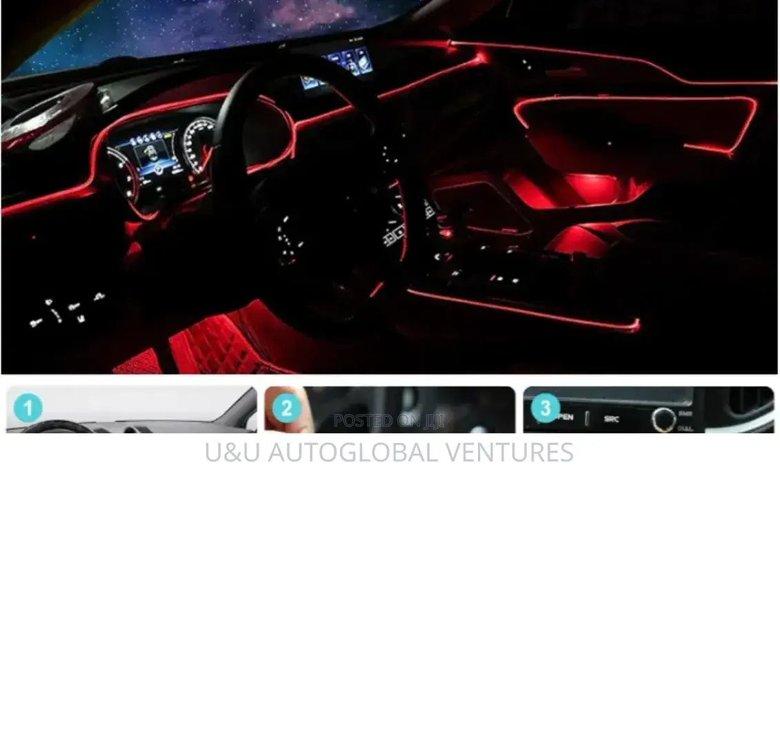 5in1 Car Interior Ambient Light