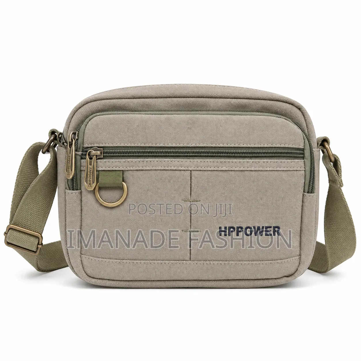 HPPOWER Premium Crossbody Shoulder Bag – Khaki
