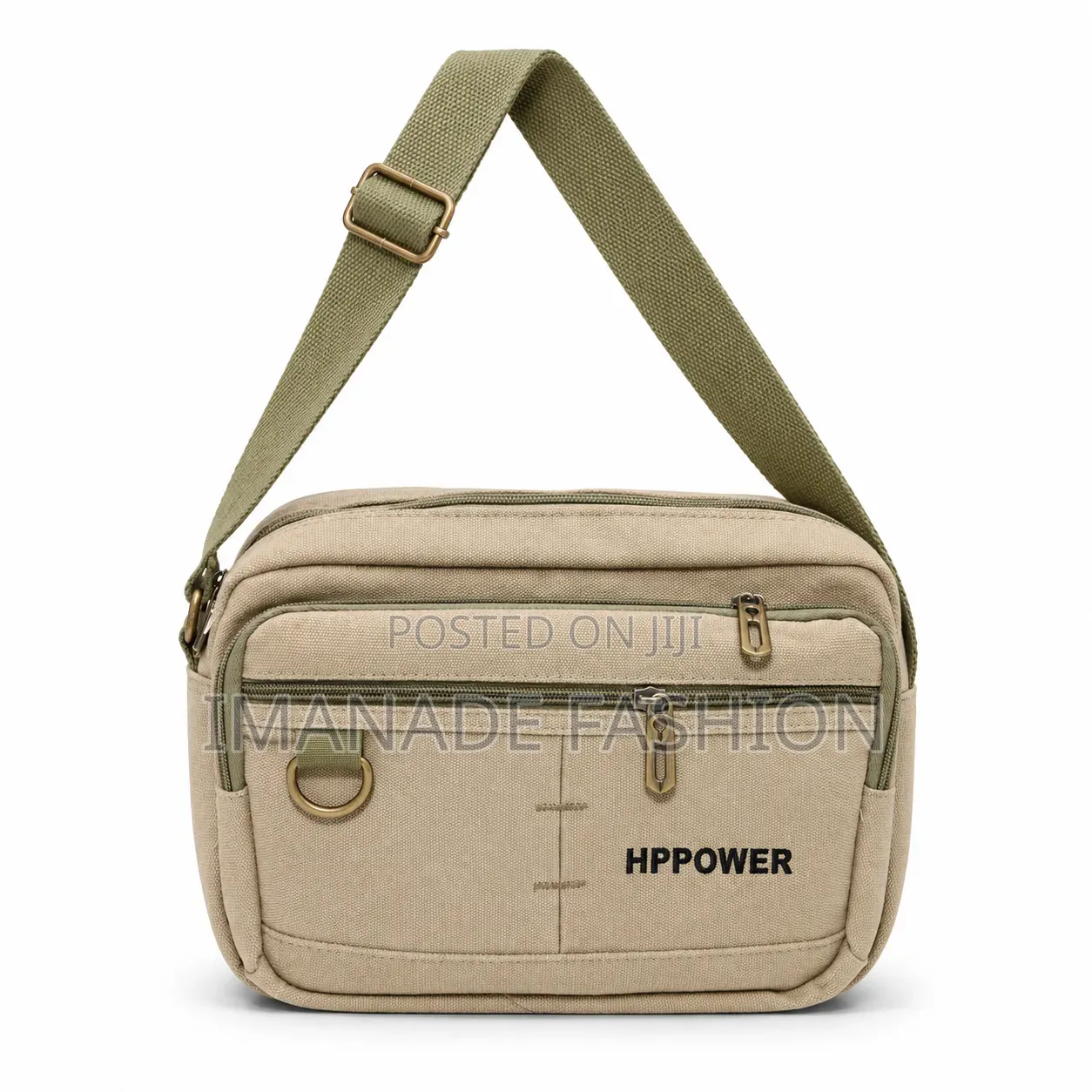 HPPOWER Premium Crossbody Shoulder Bag – Khaki