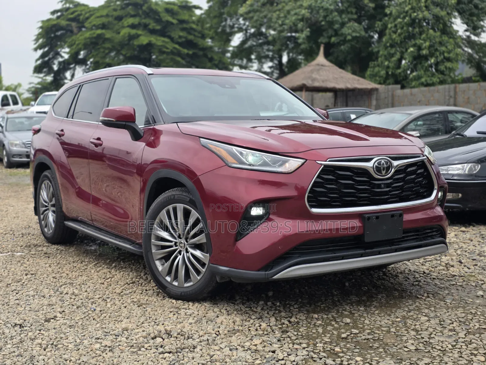 Toyota Highlander 2021 Red