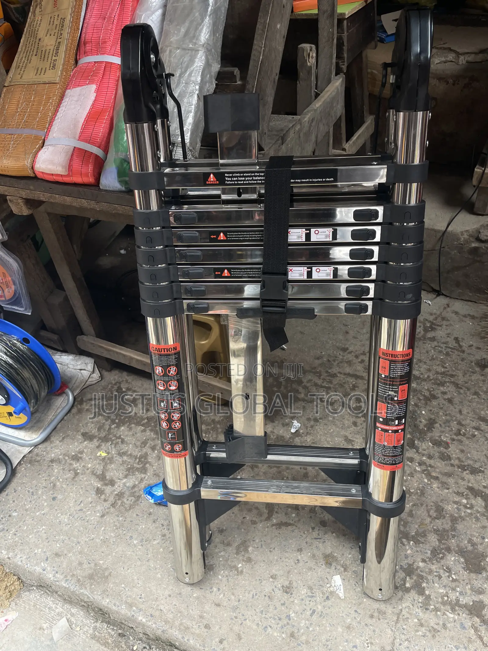 3.3m by 3.3m Double Sided Original Telescopic Ladder