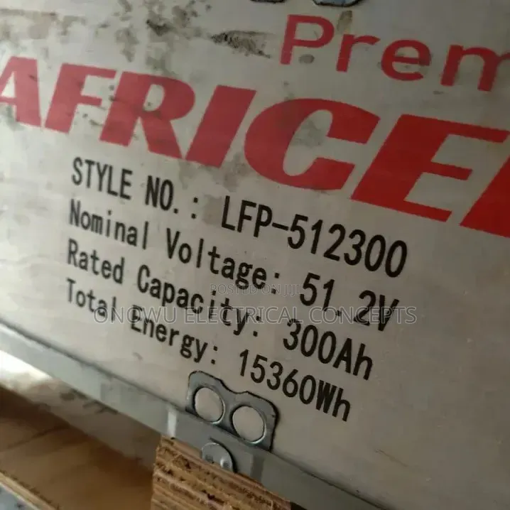 Haisic 15kwh 48v Lithium Battery and Africell 15kwh 51v Lithium Batter