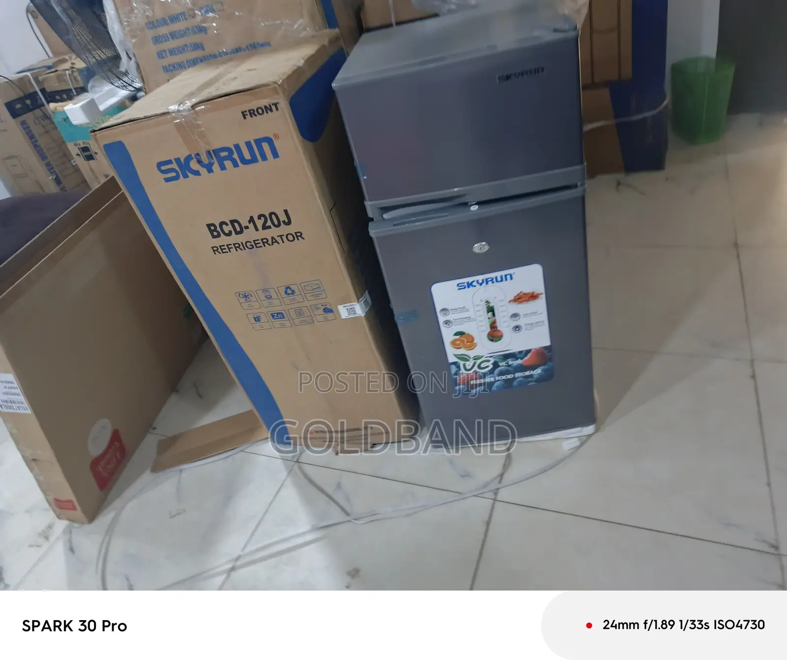 Modern Skyrun 120L Kitchen Refrigerator