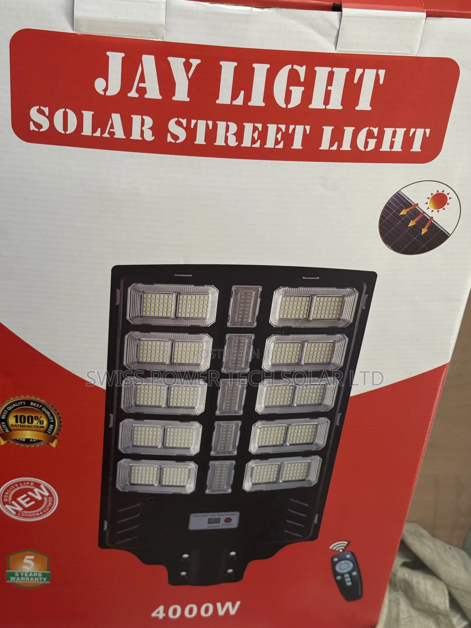Jay Solar Light 4000w