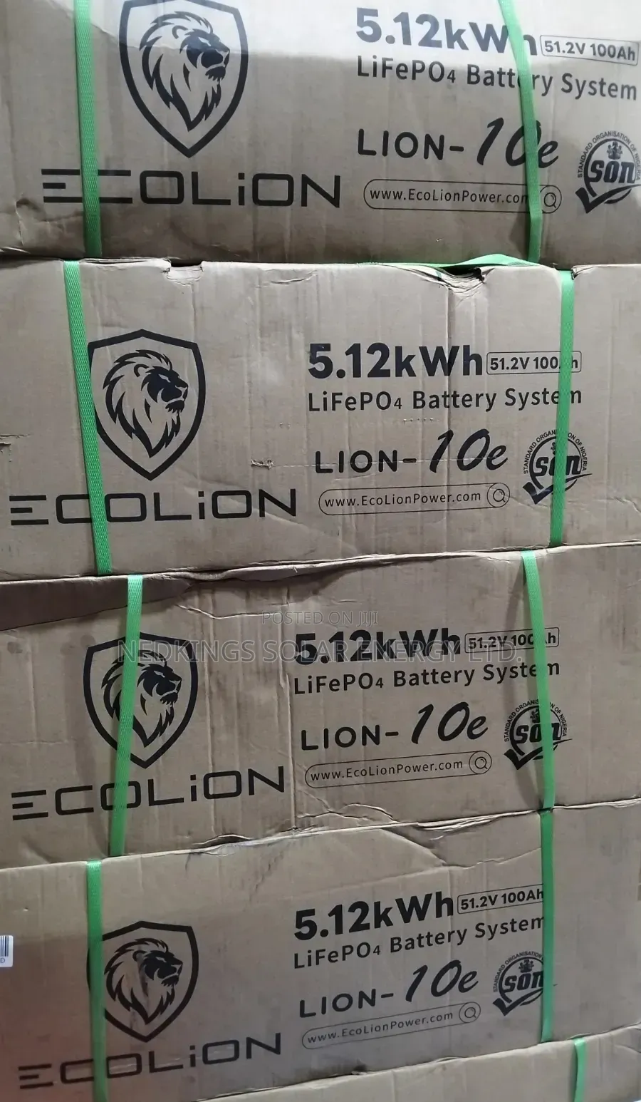 5kwh 48V EcoLion Lithium Battery