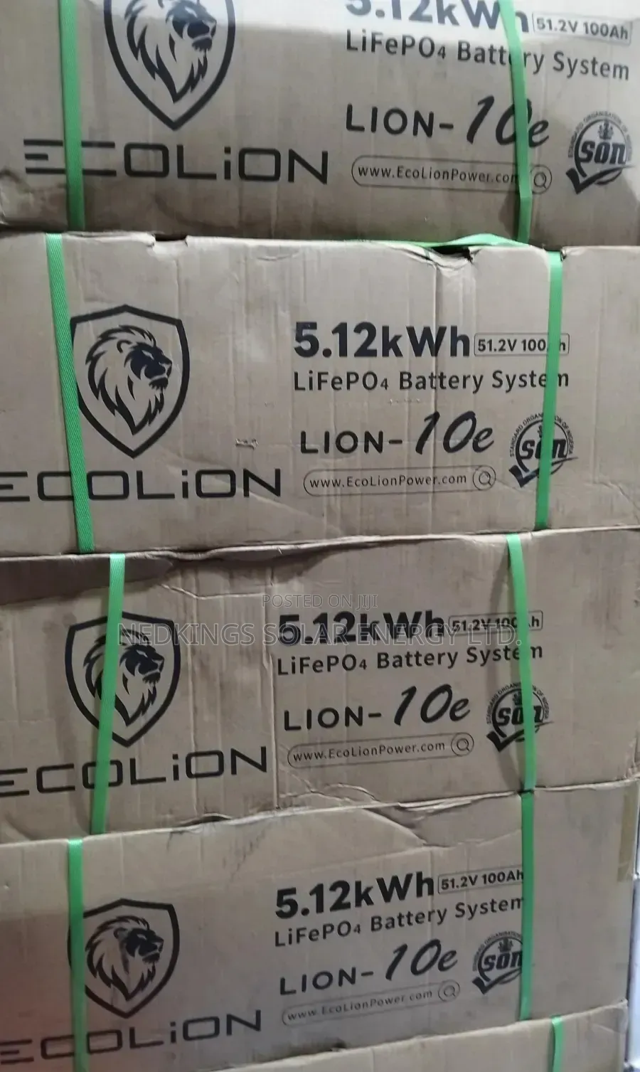 5kwh 48V EcoLion Lithium Battery