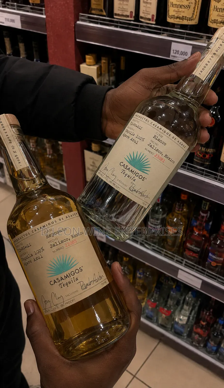 Casamigos Reposado / Blanco Cartoon by ( 12 Bottles )