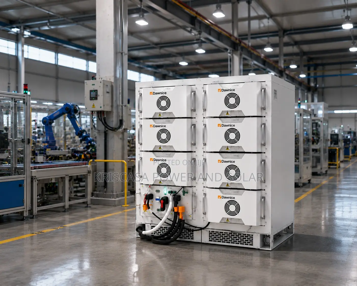 Industrial 112kWh Lithium Battery | Indoor Energy Storage Solution