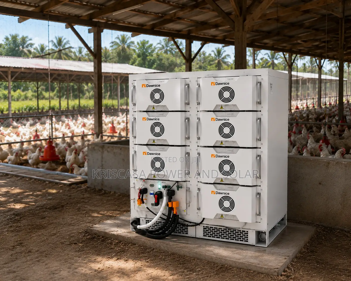 Industrial 112kWh Lithium Battery | Indoor Energy Storage Solution
