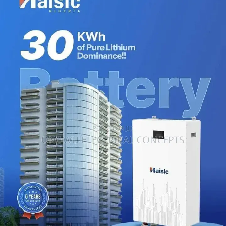 SAKO 32kwh 48v Lithium Battery and Haisic 30kwh 48v Lithium Battery